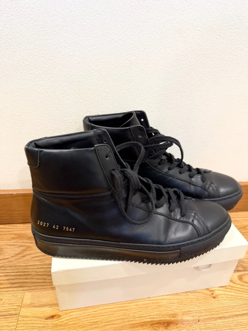 Common Projects Original Achilles High-Top Sneakers 42